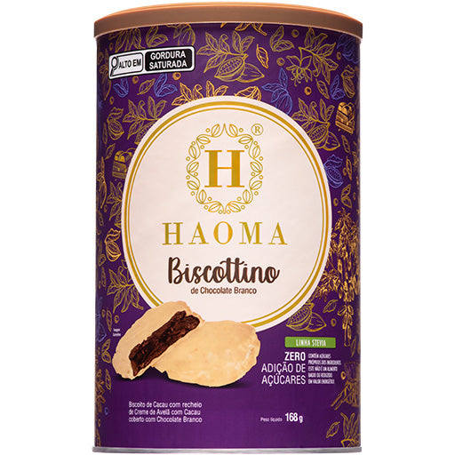 Biscottino Chocolate Branco  Linha Stevia